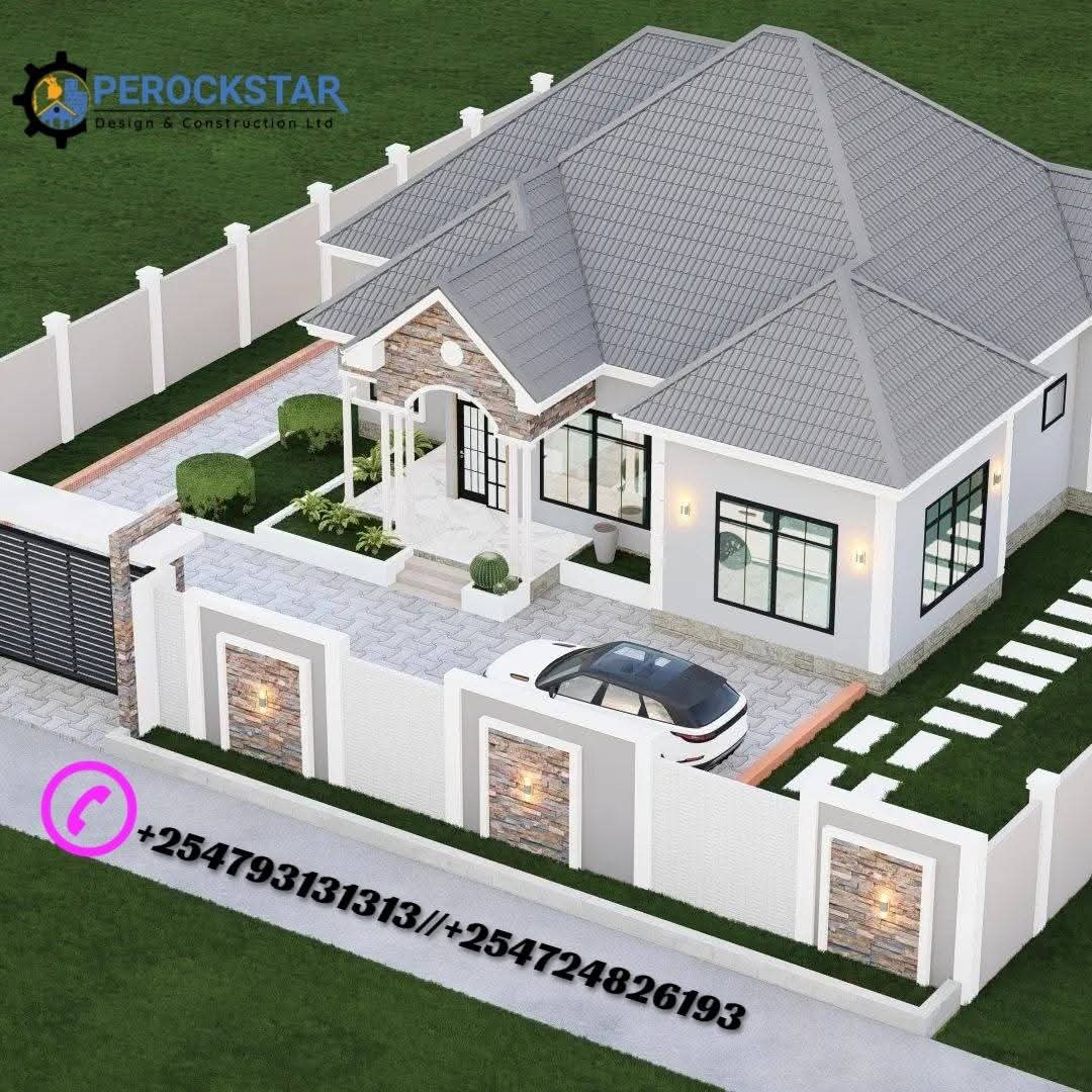Four Bedroom Bungalow Design