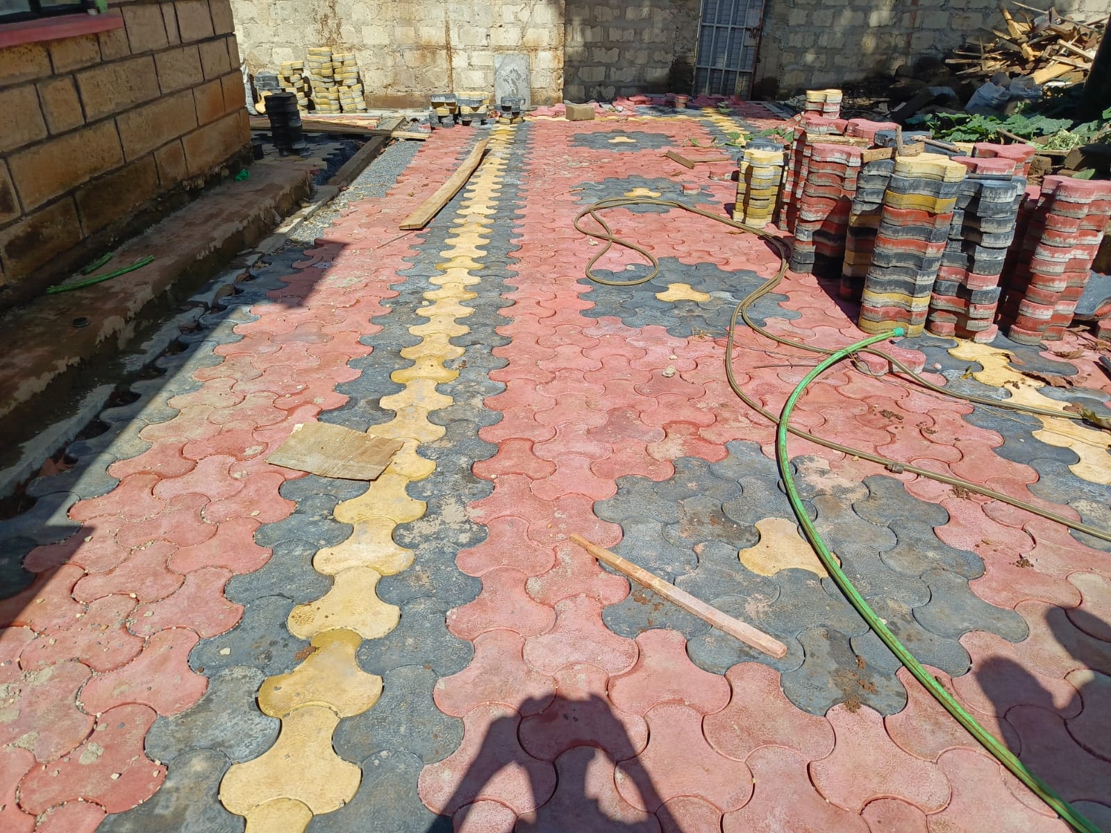 Paving Blocks Installation